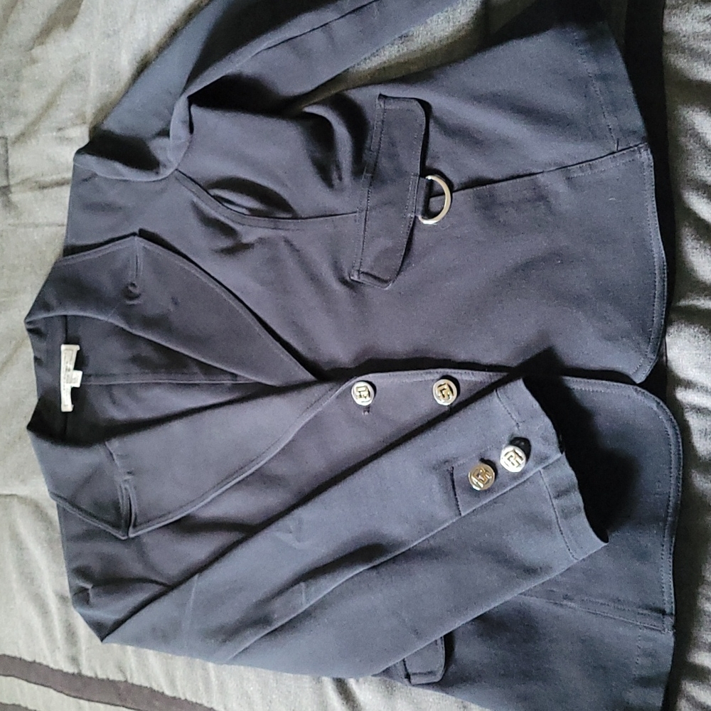 St. John Sport Essentials by Marie Gray blazer. Black. Size Large.